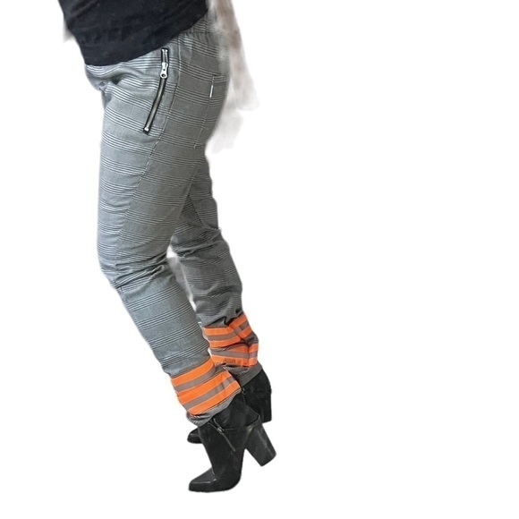 Eptm Drawstring Houndstooth Showroom Pants - Picture 5 of 14